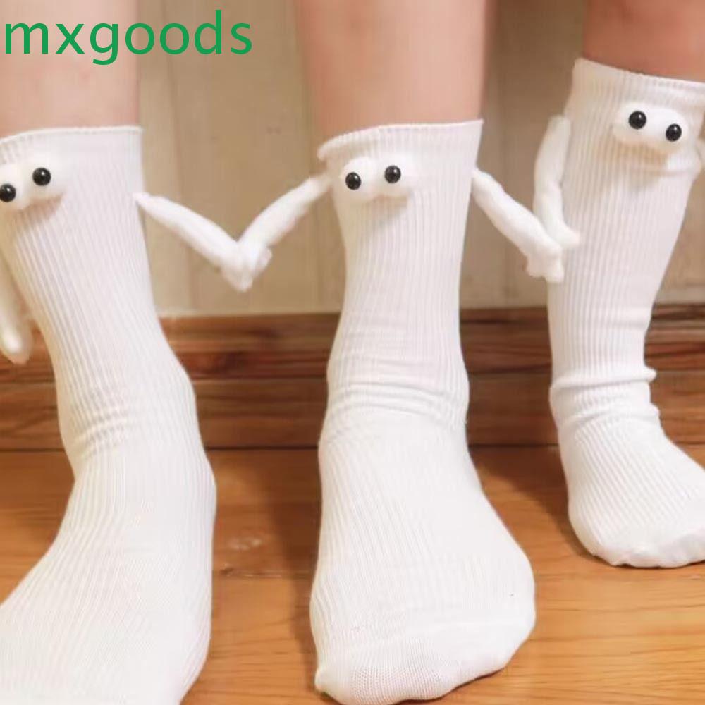 Mxgoods Vớ Cotton Giữ Tay / Mắt Cá Chân Họa Tiết Hoạt Hình Phong Cách Hip Hop Thời Trang Cho Cặp Đôi
