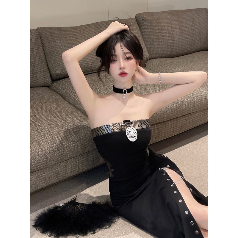 Áo Ống Dây Xích Gợi Cảm Phong Cách Mới Cho Nữ