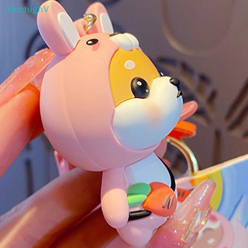 [TinchighV] Móc Khóa / Túi Xách / Ô Tô Dệt Kim Hình Động Vật Nữ Tính Thích Hợp Làm Quà Tặng Ch [Mới