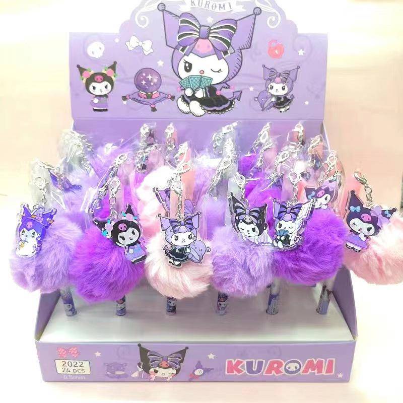 SANRIO Set 6 Bút Bi Hình Ngôi Sao Nhỏ Dễ Thương Mymelody Kuromi Cinnamoroll