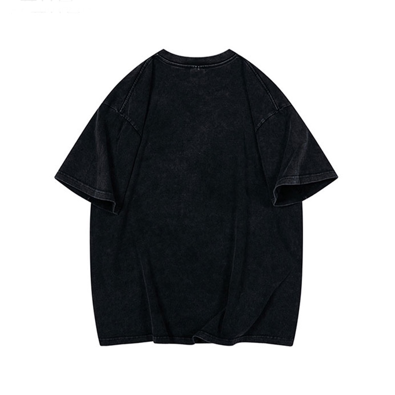 SUXI Áo Thun Tay Ngắn Dáng Rộng Phong Cách Cổ Điển Cho Nữ