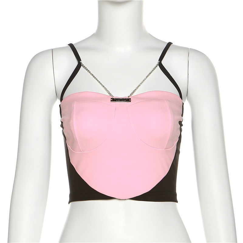 Áo Croptop Sát Nách Màu Sắc Thời Trang Mùa Hè Cho Phái Nữ