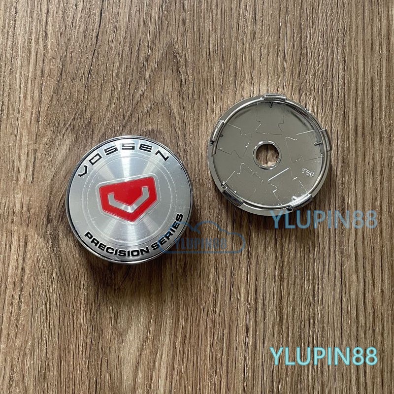 Bộ 4 Nắp Đậy Trục Bánh Xe Hơi In Logo Vossen 56mm 60mm 68mm Vossen Chuyên Dụng Cho TE37