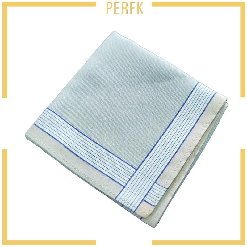 Set 3 Khăn Vuông Bỏ Túi Mềm Mại Có Thể Tái Sử Dụng Cho Quý Ông