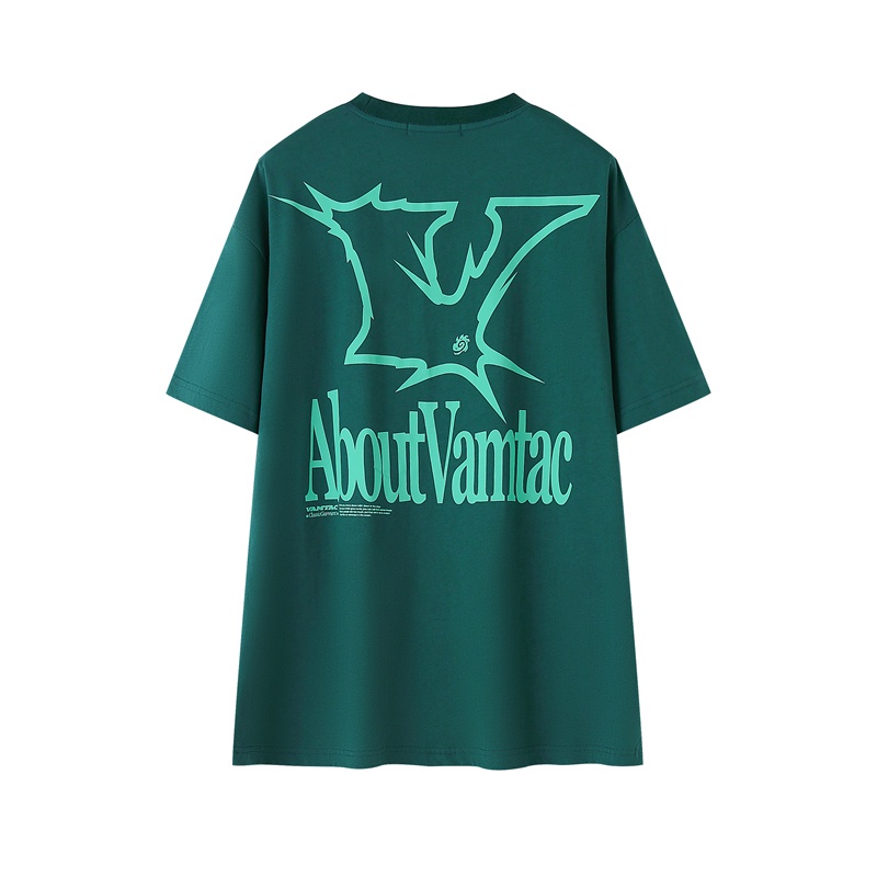 Áo Thun Ngắn Tay Dáng Rộng Thời Trang Mùa Hè Cho Nam Nữ