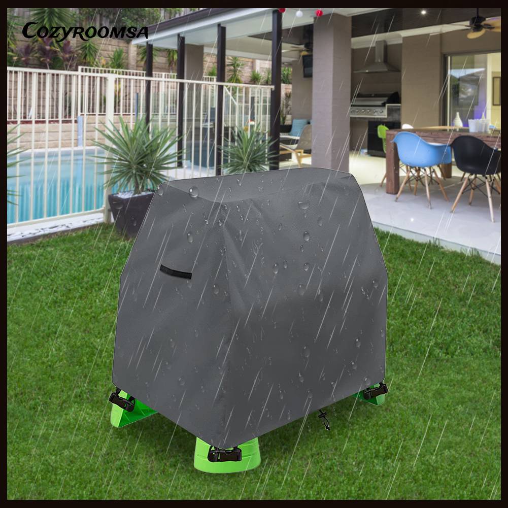 Vỏ Bọc Bàn Nước 420D Bằng Vải Oxford Chống Gió Có Dây Rút Tiện Dụng Cho Bé