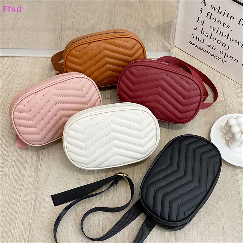 Túi Đeo Chéo Da PU Màu Trơn Thêu Họa Tiết Thời Trang Cho Nữ