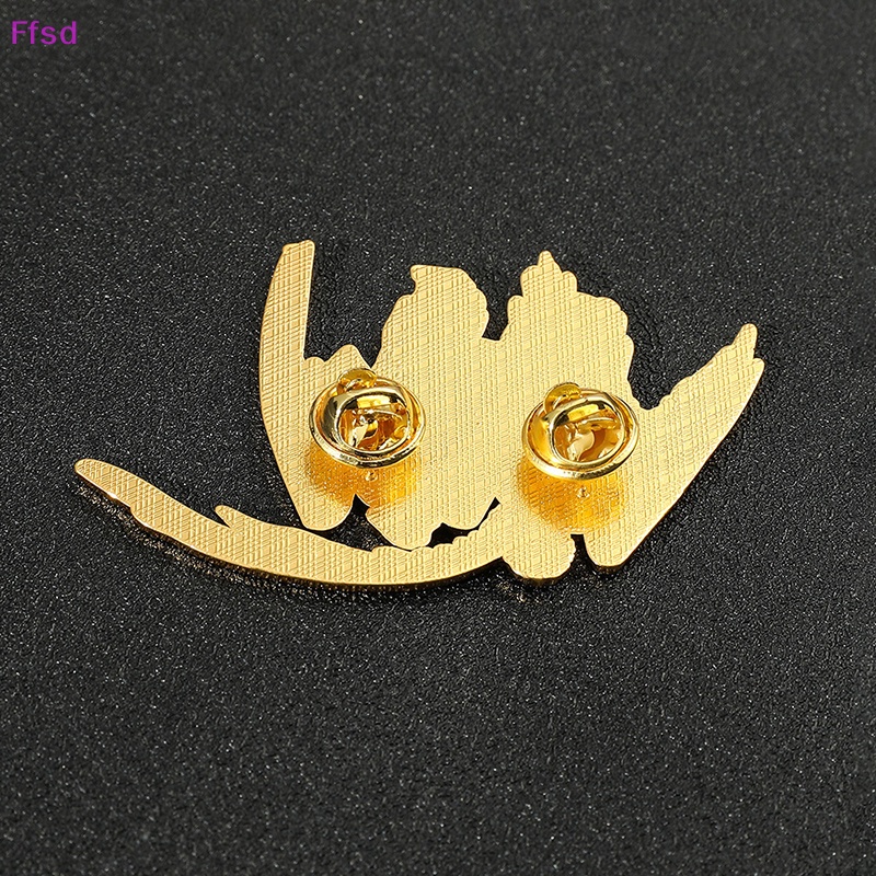 {Ffsd} Ghim Cài Áo Kim Loại Cứng Hình Thiên Thần Quỷ Và Quạ Bất Ngờ Tốt * Hàng Bán Chạy