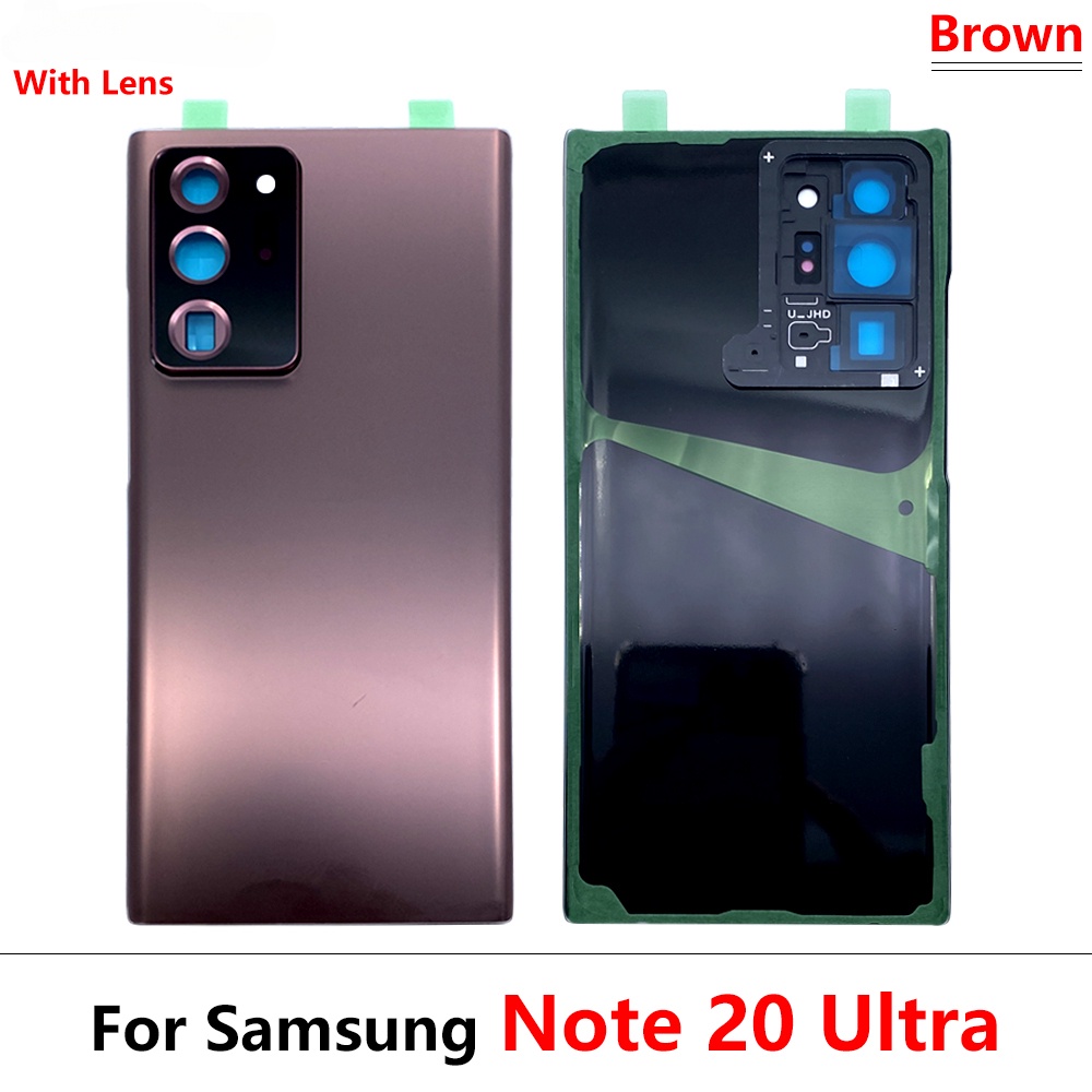 Mới Nắp Đậy Pin Thay Thế Cho Camera Sau Điện Thoại Samsung Galaxy Note 20 S20 Ultra