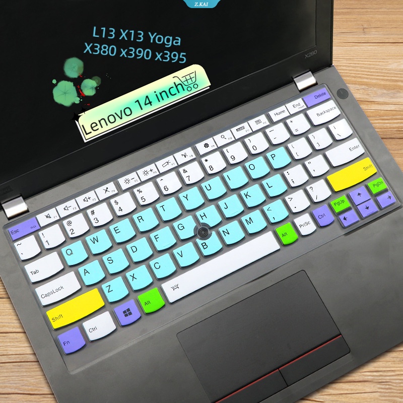 Film Dán Bảo Vệ Bàn Phím Máy Tính Lenovo 14 Inch Siêu Mỏng Chống Thấm Nước / Bụi Bẩn Cho Lenovo L13 X13 Yoga X380 X390 X395