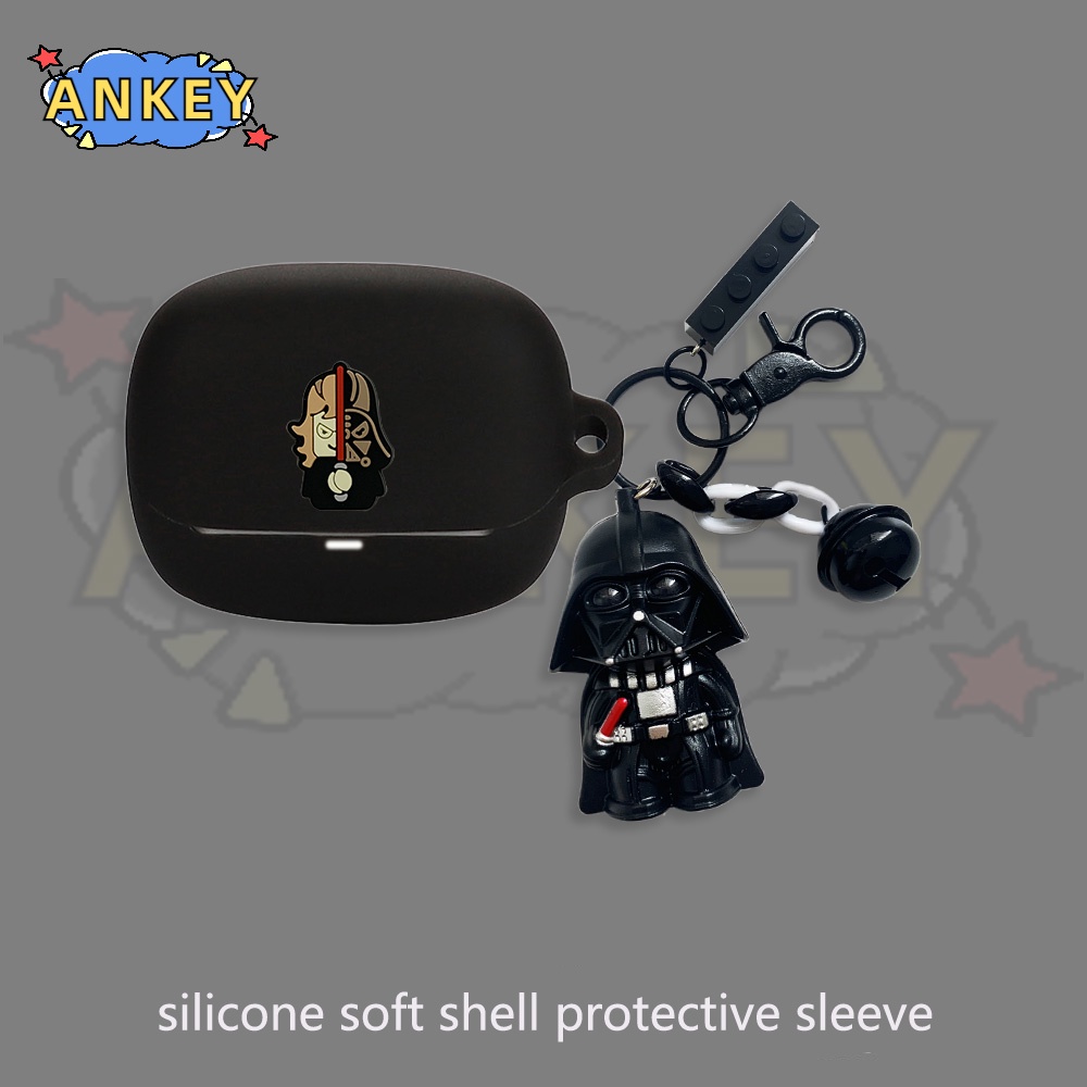 For Baseus Bowie M2s M2 M2+ E9 W3 Case Earphone Silicone Case White Soldier Earbuds Soft Protective Headphone Cover Headset Skin