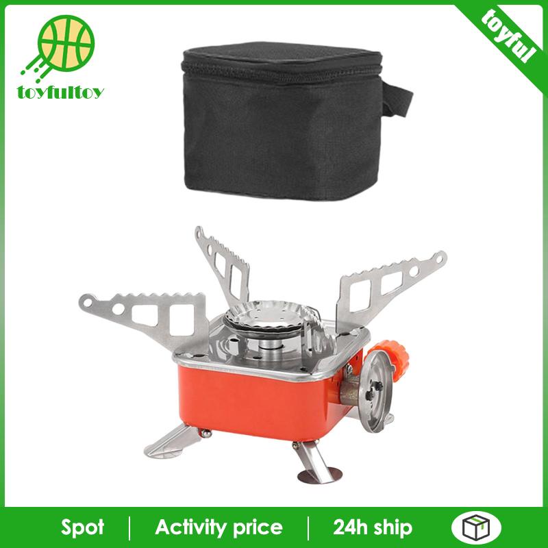 Bếp Gas Siêu Nhẹ Kèm Hộp Đựng Dùng Khi Đi Câu Cá / Cắm Trại