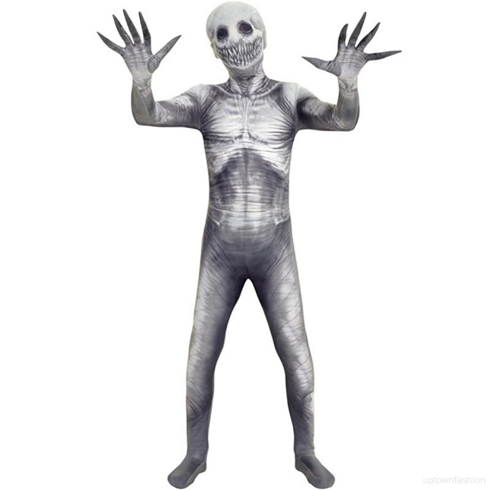 Bộ Áo Liền Quần Hóa Trang Bộ Xương Halloween Thoáng Khí Dành Cho Gia Đình