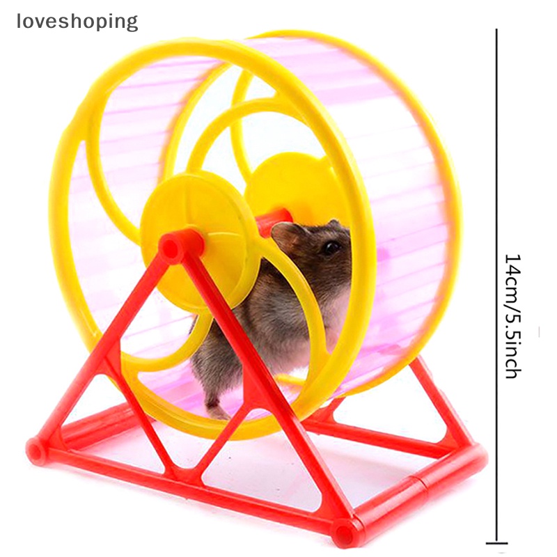 Bánh Xe Tập Thể Dục Cho Chuột Hamster Yên Tĩnh
