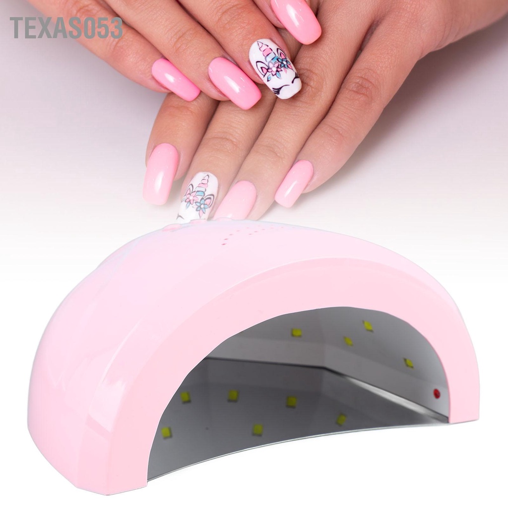Texas053 Máy sấy móng tay 48W Đèn cực tím LED cảm biến làm Phích cắm Mỹ 110‑270V