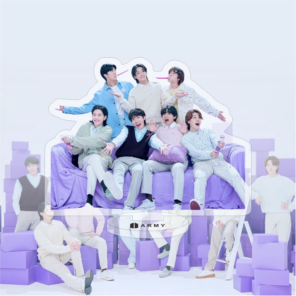 Ảnh Nhóm Nhạc Kpop Bangtan Boys V Jimin FESTA Kỉ Niệm Lần Thứ 10