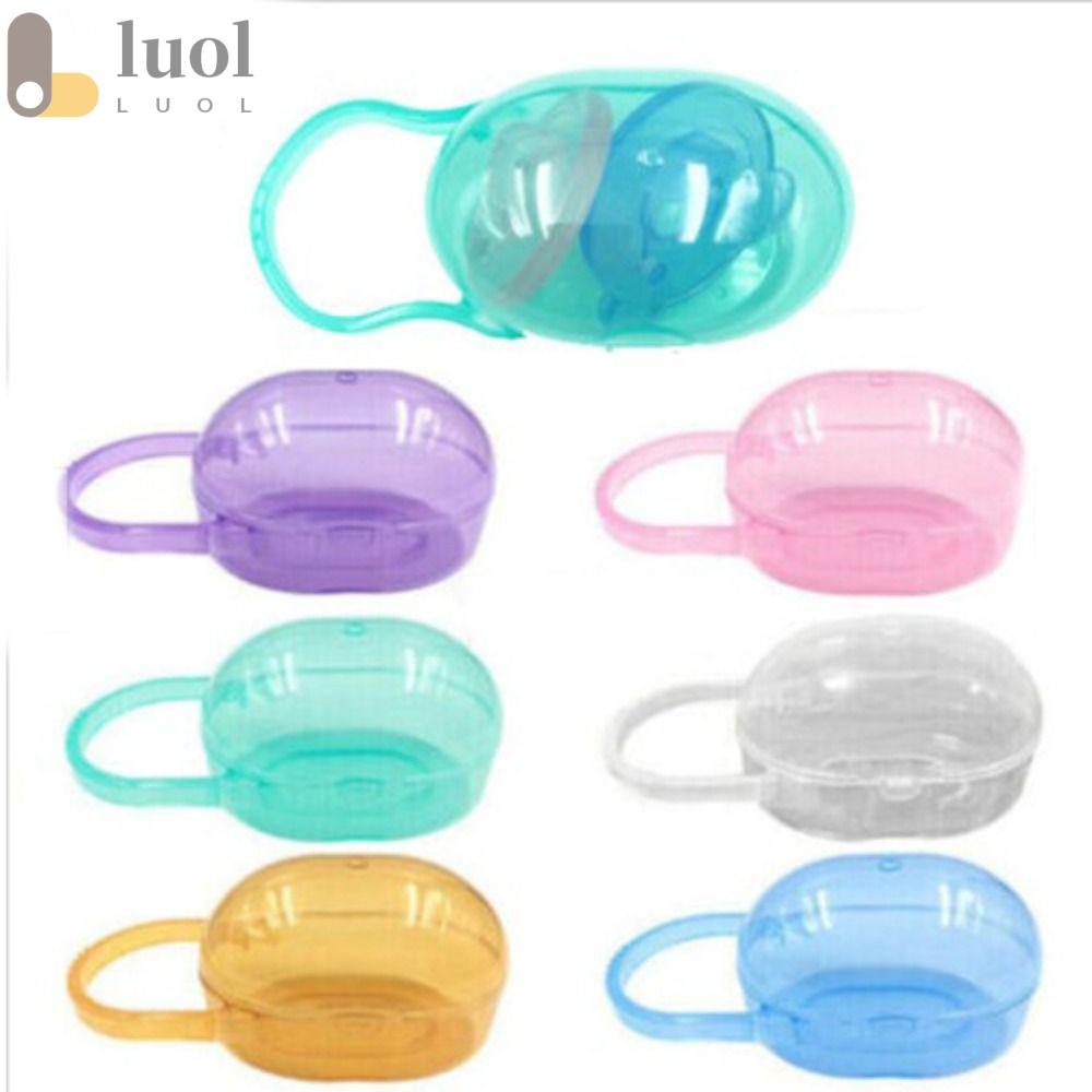 LUOL Bộ 4 Vỏ Bọc Núm Vú Giả Trong Suốt Cho Bé