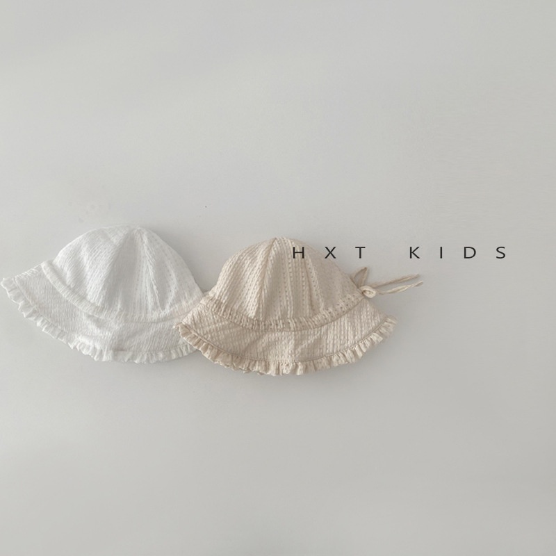 Mũ Tai Bèo Chống Nắng Màu Trơn Mỏng Điều Chỉnh Được Thời Trang Cho Bé Sơ Sinh