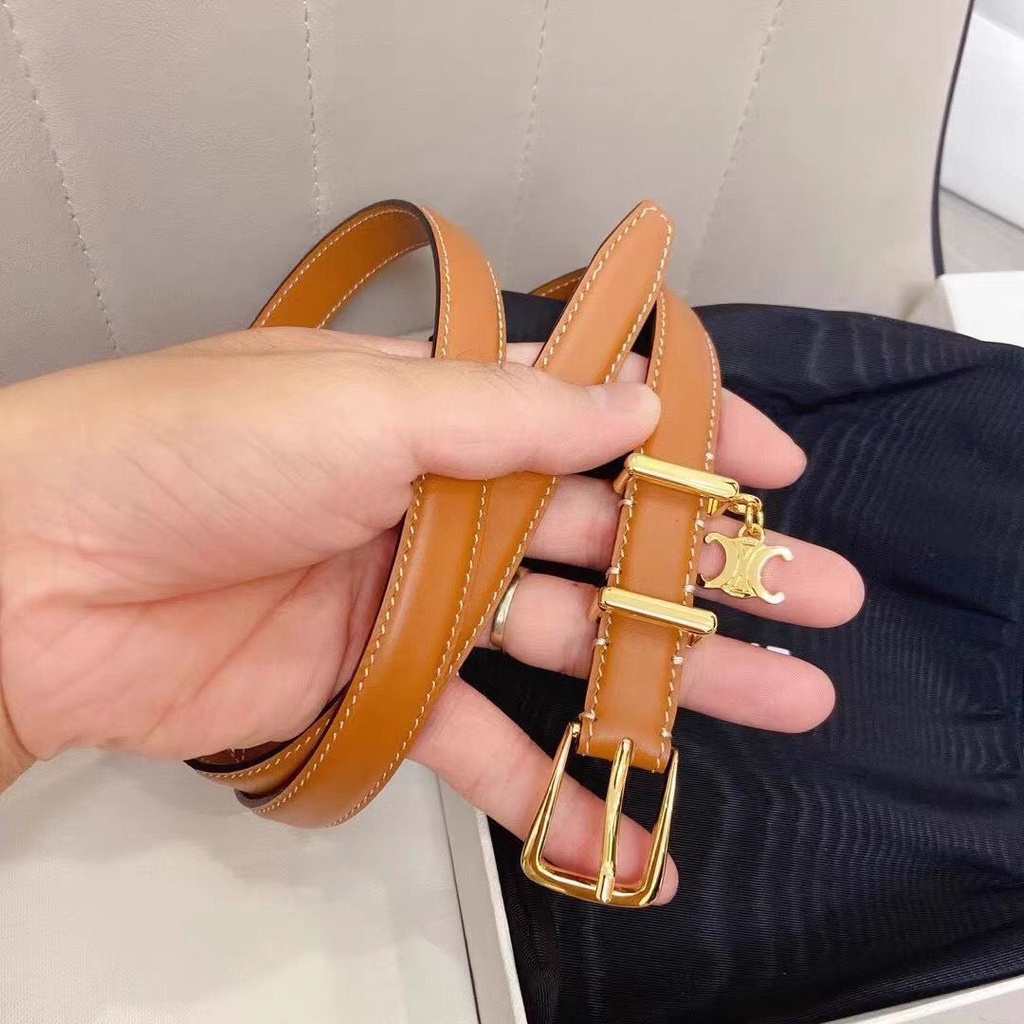Hàng Có Sẵn! Thắt Lưng Da Bò Thiết Kế Thời Trang Dành Cho Nam Và Nữ