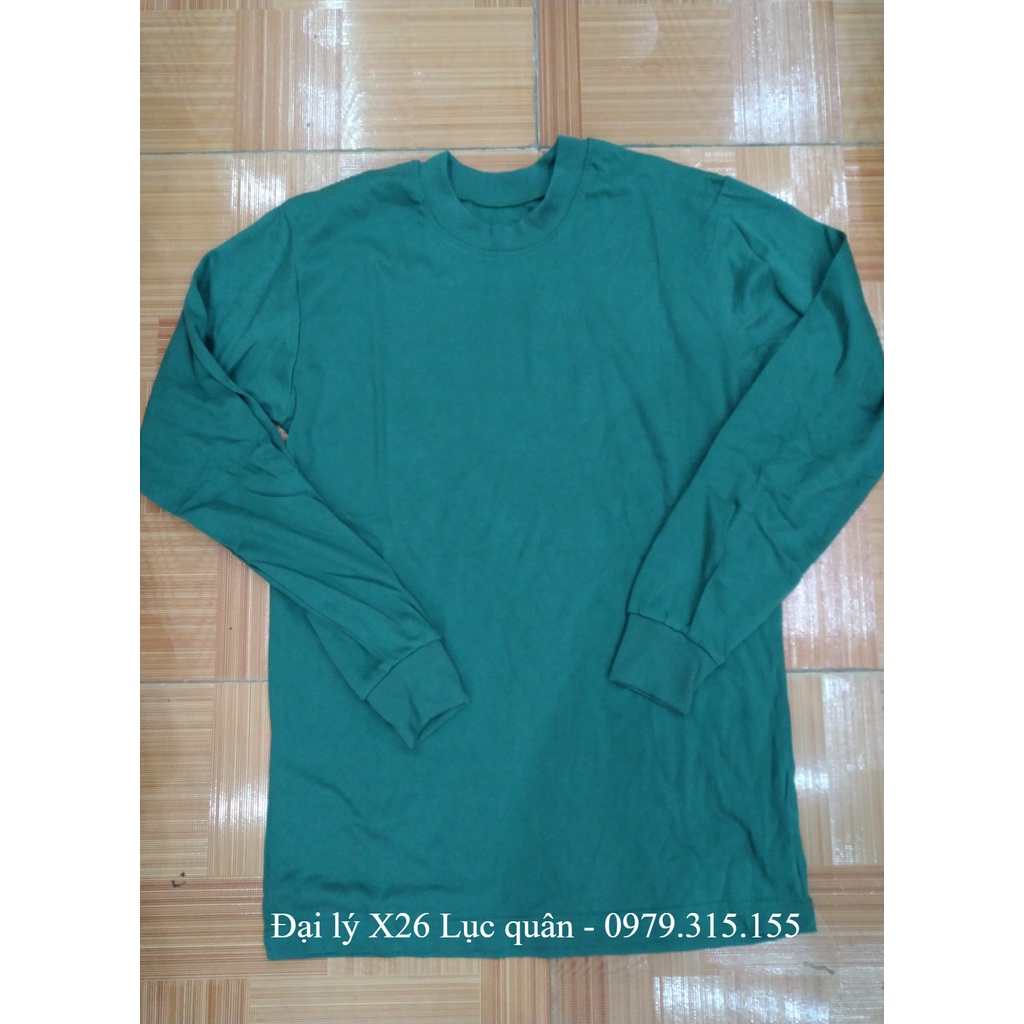 Áo thun thu đông nam cổ tròn loại sịn