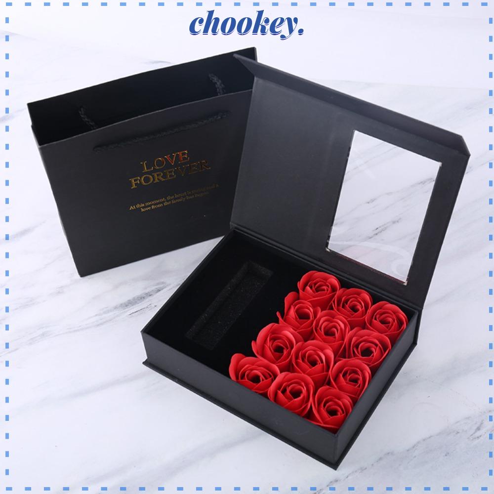 CHOOKEY Túi Đựng Xà Phòng Hoa Hồng Mới