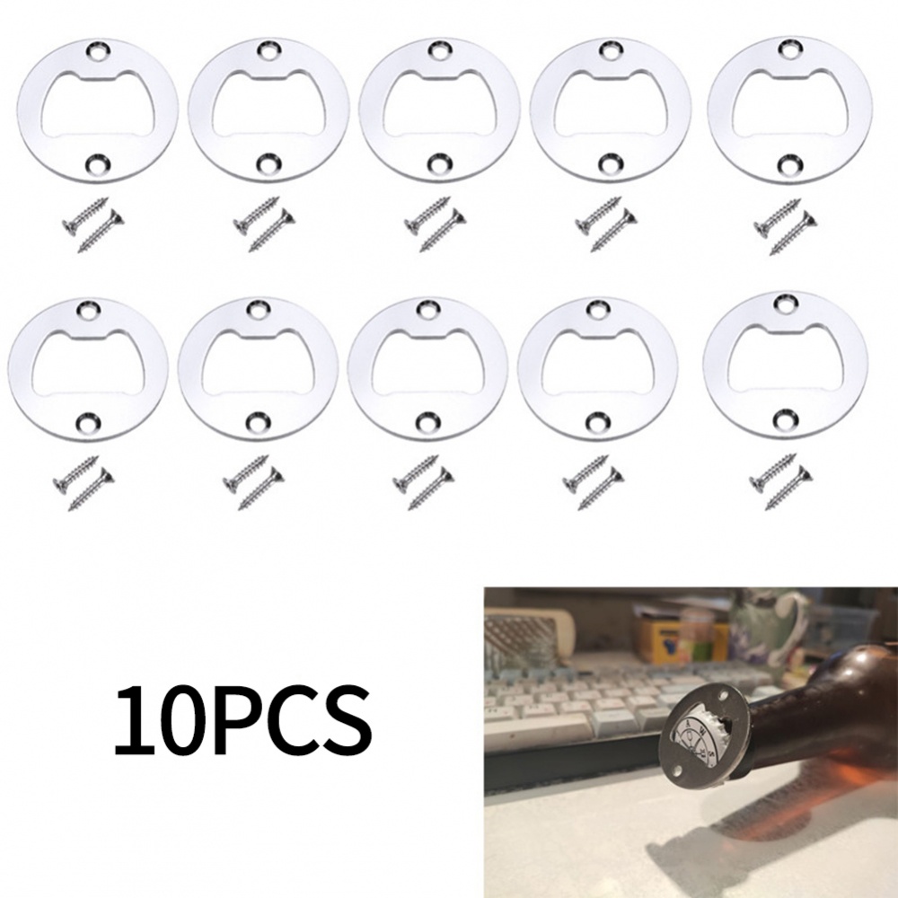 Bộ 10 Dụng Cụ Mở Nắp Chai Đường Kính 40mm 1.8mm