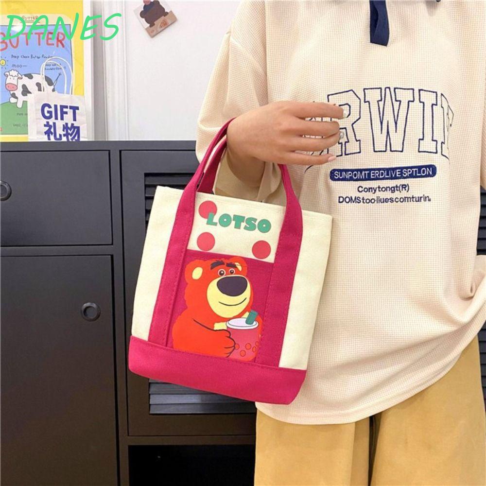 DANES Túi vải Sức Chứa Lớn In Họa Tiết Hoạt Hình Sullivan Phong Cách Hàn Quốc Cho Mẹ Bỉm Sữa