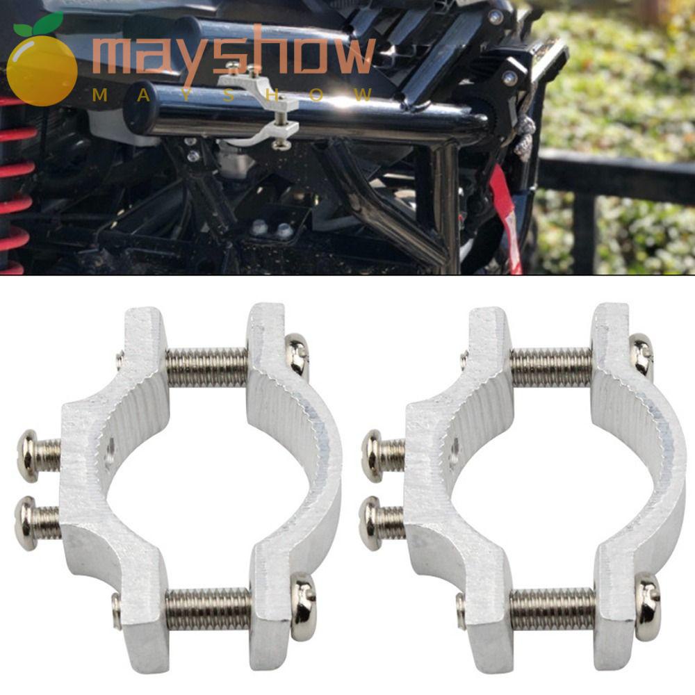 MAYSHOW Giá Đỡ Đèn Pha Cố Định Khung Tay Lái Bằng Nhôm Đa Năng Cho Xe Mô Tô