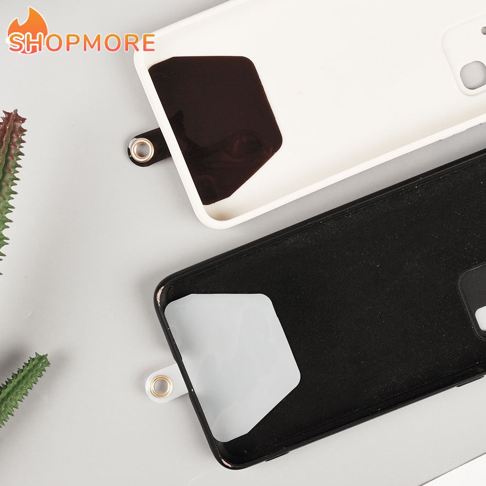 [Marvelous] Miếng Dán Vòng Kẹp Dây Cáp Kẹp Lỗ Thông Dụng Trong Suốt Linh Hoạt Cho Điện Thoại Di Động