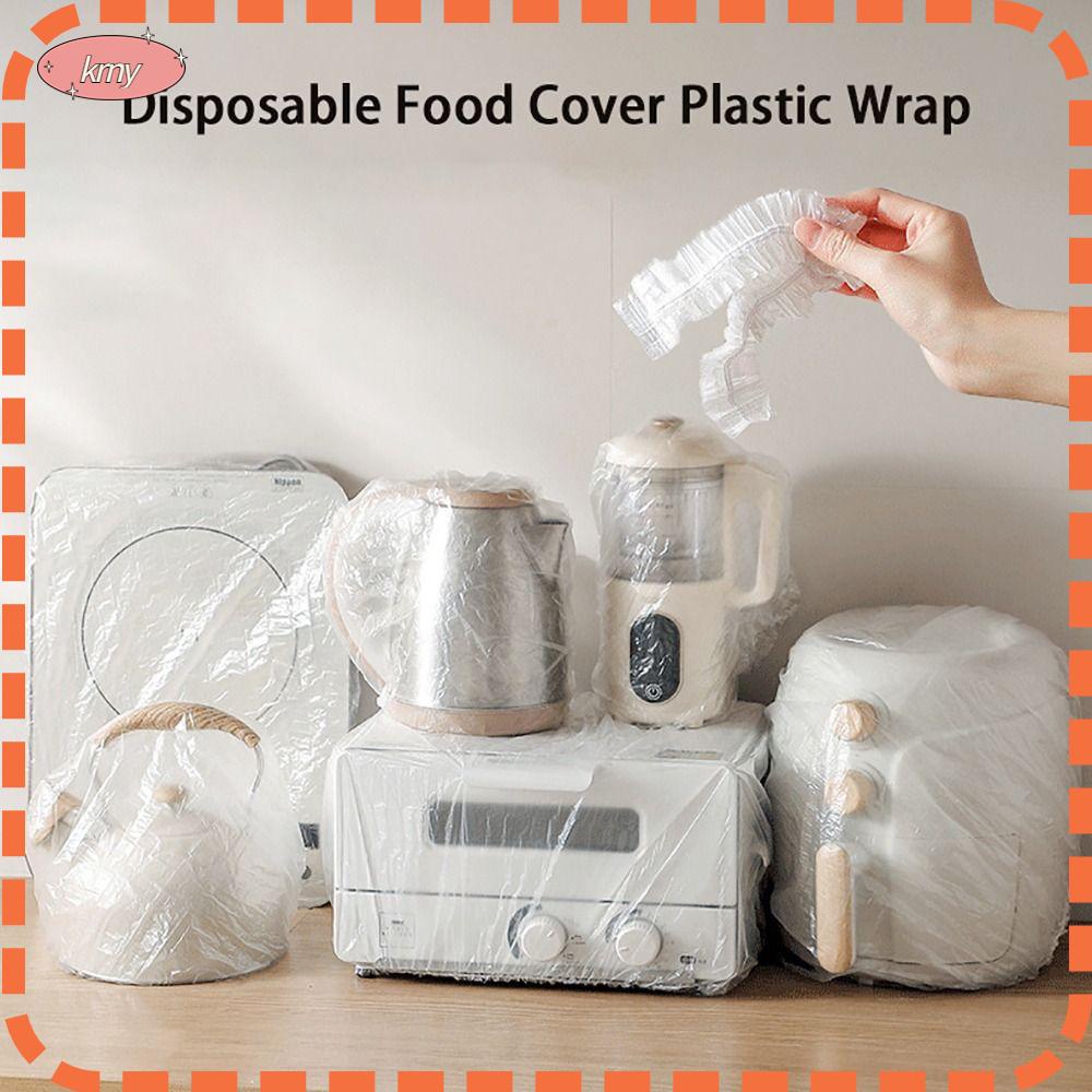 KRNY Set 50 Vỏ Bọc Thực Phẩm Bằng Nhựa PE Co Giãn Chống Bụi Tiện Lợi Dành Cho Nhà Bếp