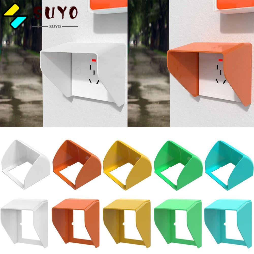SUYO Vỏ Bọc Bảo Vệ Ổ Cắm Điện Gắn Tường Chống Mưa 86 Kiểu Tiện Dụng