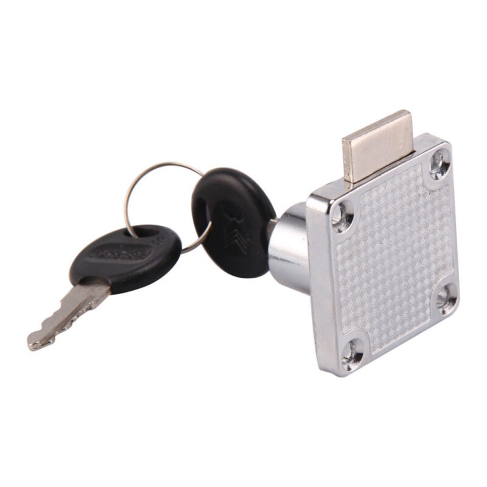 Bộ Ổ Khóa Cửa Tủ 2 Ngăn Bằng Thép Chất Lượng Cao