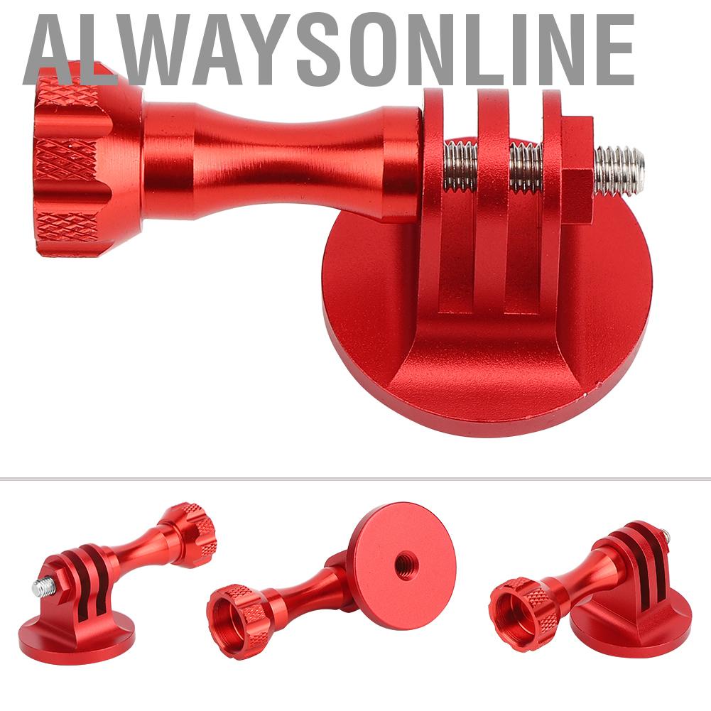 Alwaysonline Adapter Base  Aluminium Alloy Action  Accessory Multipurpose 1/4in Screw to Sport Interface