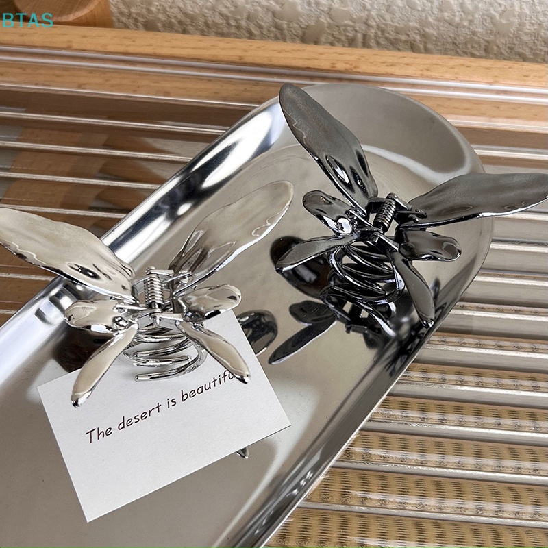 Kẹp Tóc Đuôi Ngựa Bằng Kim Loại Phong Cách Y2K Thời Trang Ngọt Ngào Cho Nữ