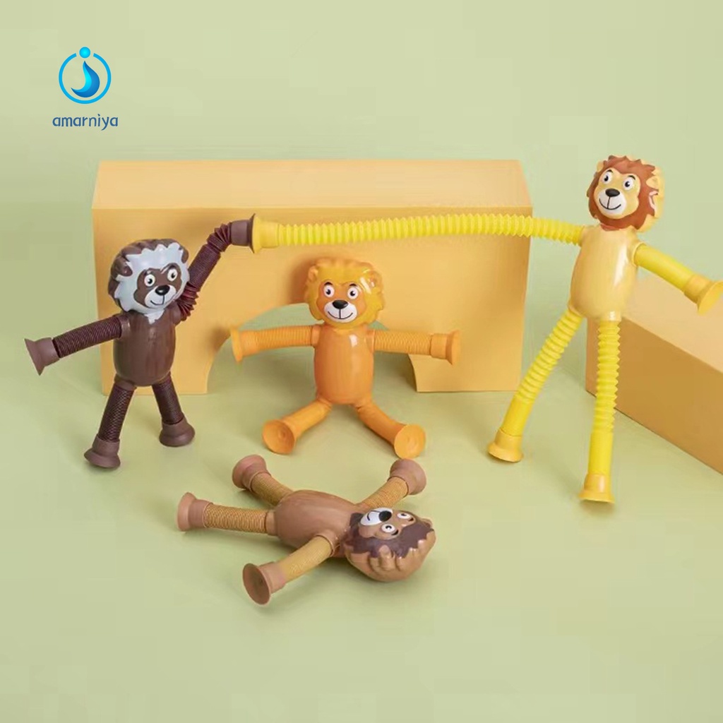 (Shop Amart) Đồ Chơi Ống Hút Gắn Khỉ Giải Tỏa Căng Thẳng