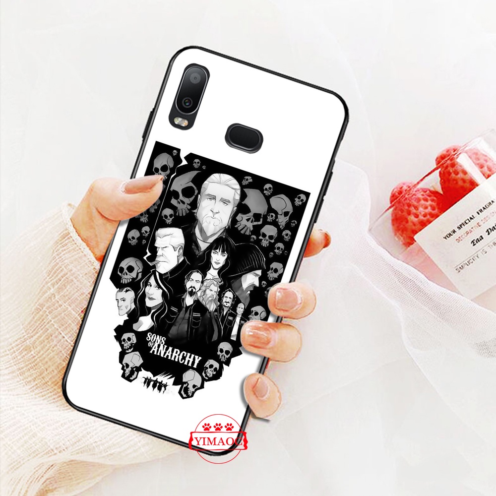 Ốp Điện Thoại Mềm In Hình Con Trai anarchy Mùa 7 Cho Samsung S10 Lite Plus S20 Fe S21 Ultra P292