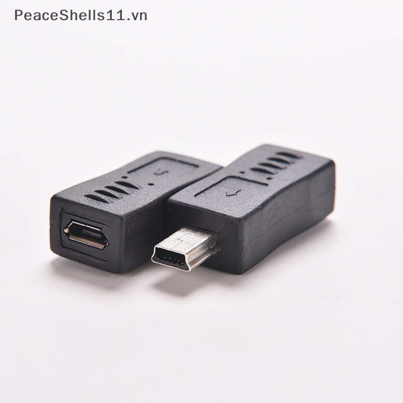 Đầu Chuyển Đổi Micro USB Cái Sang Mini USB Đực
