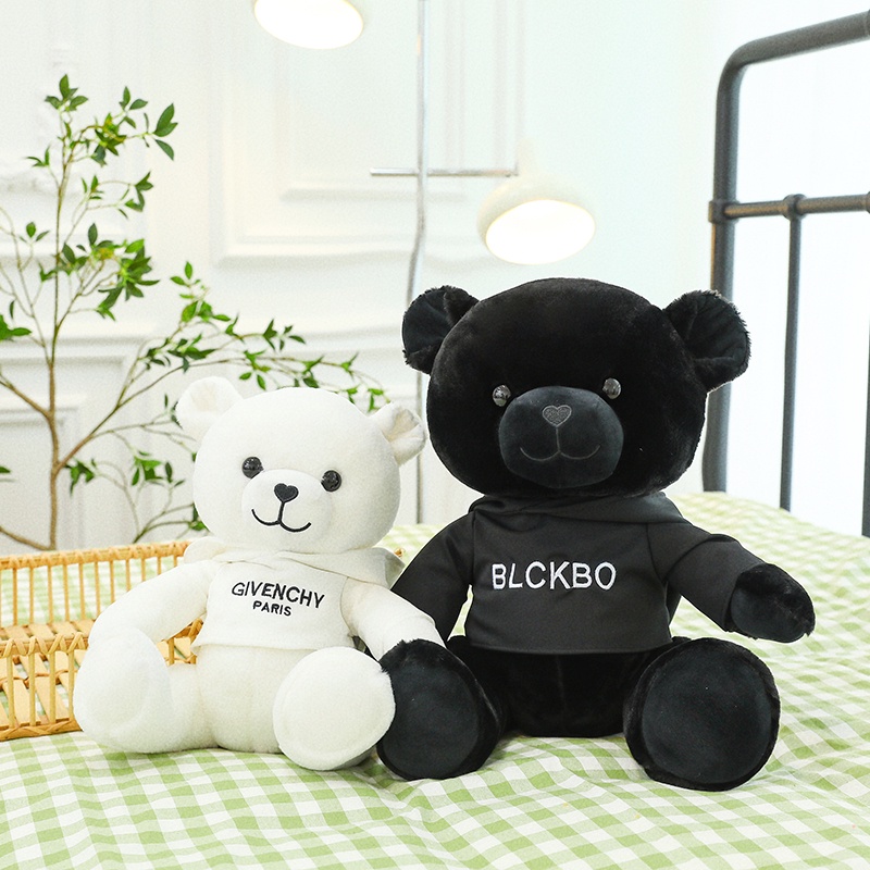 Gấu Bông Teddy Màu Đen Dễ Thương Dùng Làm Quà Tặng Cho Bé