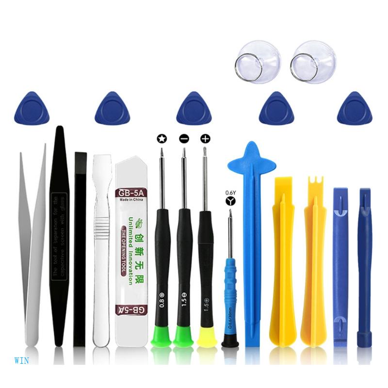 Bộ Dụng Cụ Sửa Chữa Điện Thoại Chuyên Nghiệp 21 Trong 1 Bằng Kim Loại
