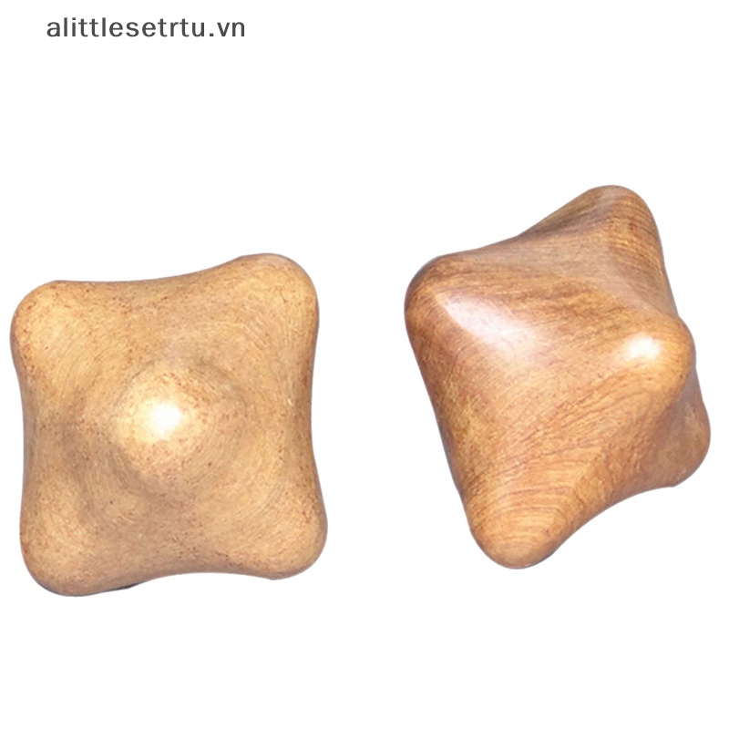 Bộ 2 Dụng Cụ Mát Xa Bàn Tay Giúp Thư Giãn Bằng Gỗ