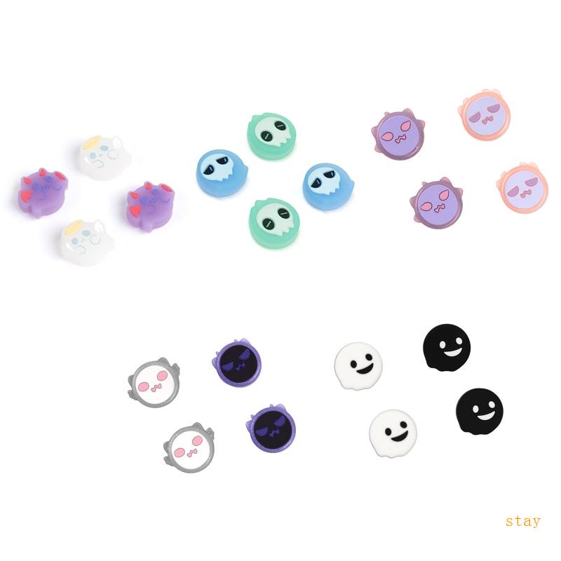 Bộ 4 Nút Silicone Thay Thế Cho Tay Cầm Chơi Game Switch