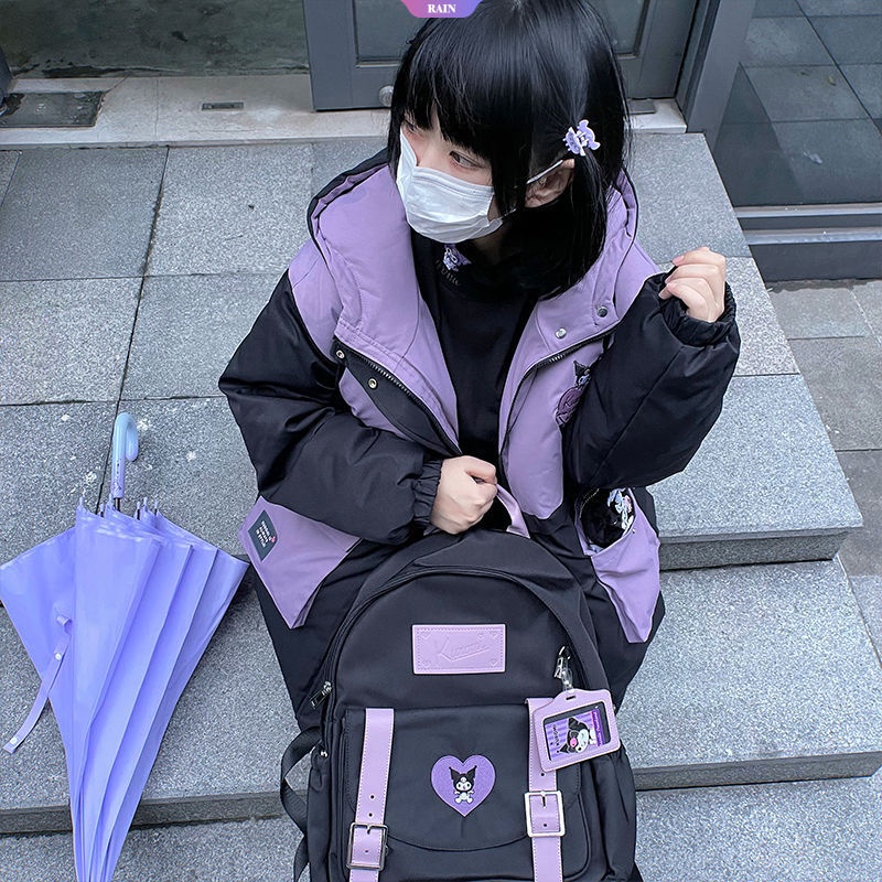 Ba Lô Vải Sanrio My Melody Kuromi Cinnamoroll Đáng Yêu Cho Trẻ Em Đi Học Du Lịch [RAIN]