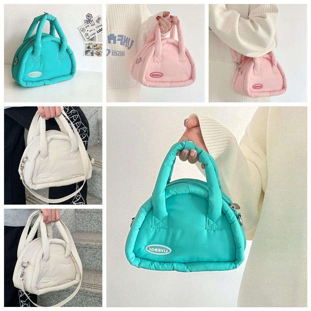 FALLFORBEAUTY Túi Đeo Chéo Vai Bằng Vải Bạt Nylon Sức Chứa Lớn Dành Cho Trẻ Em