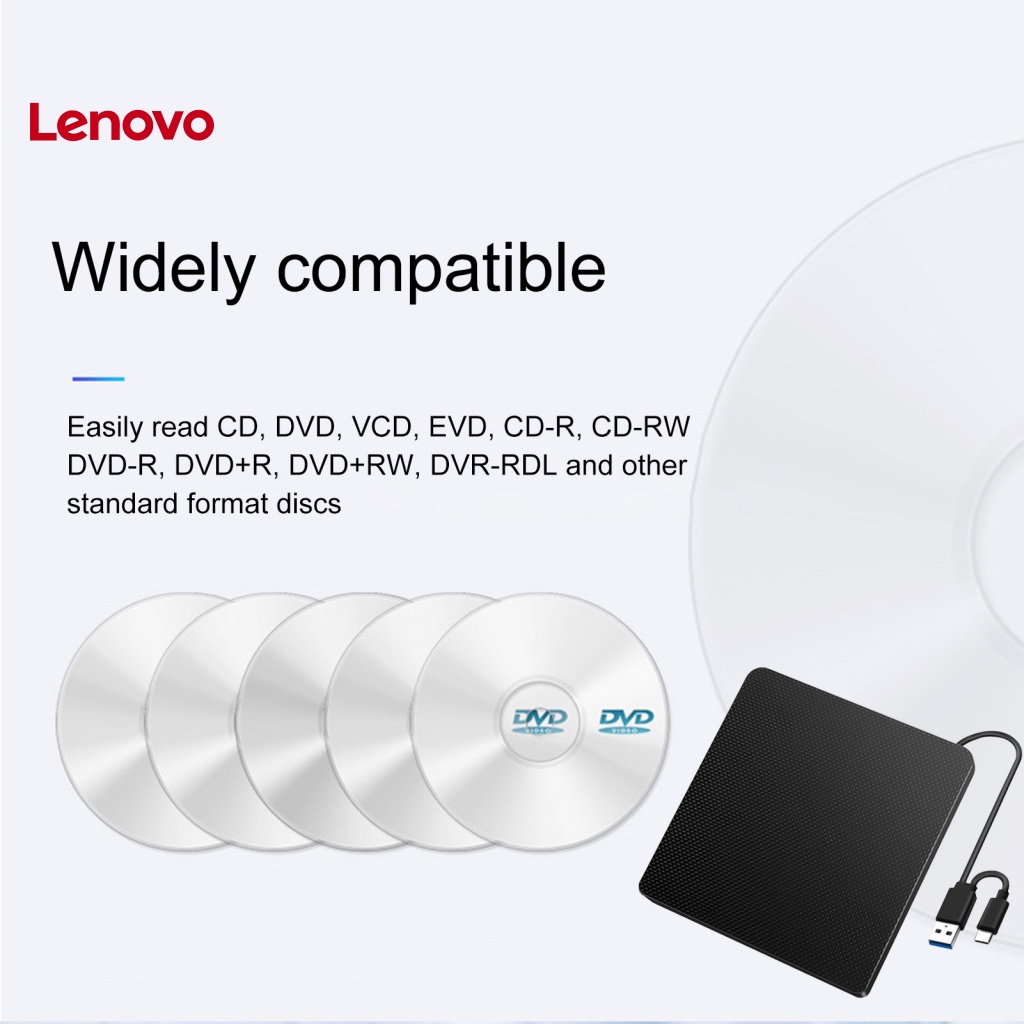 Ổ Đĩa CD-RW DVD Kết Nối Usb 3.0 Type-C Đa Năng Cho Máy Tính