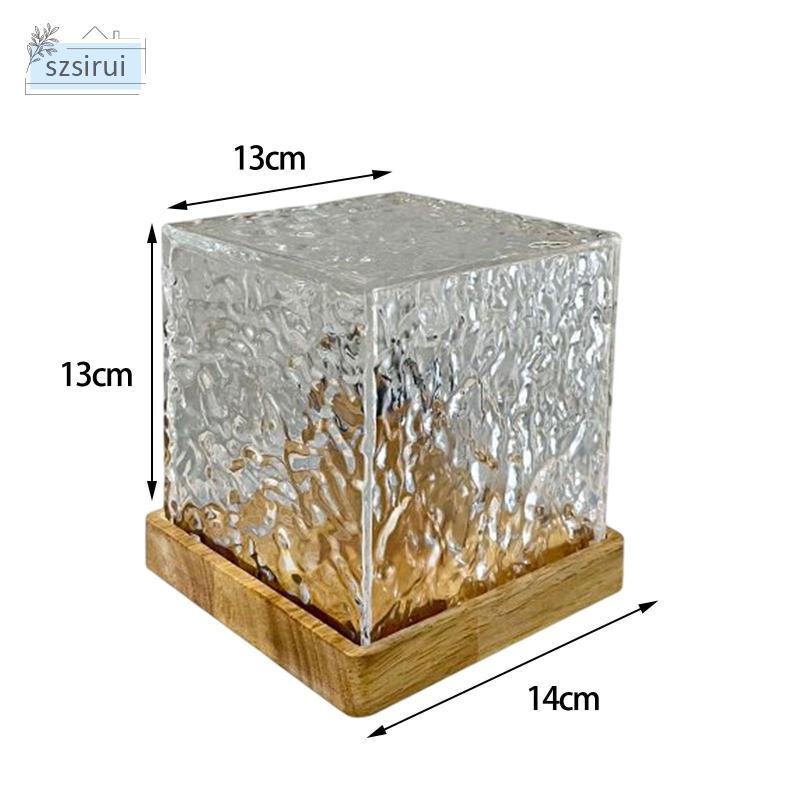 Đèn Để Bàn Bằng Acrylic Hình Sóng Nước Độc Đáo Trang Trí Phòng Khách / Văn Phòng