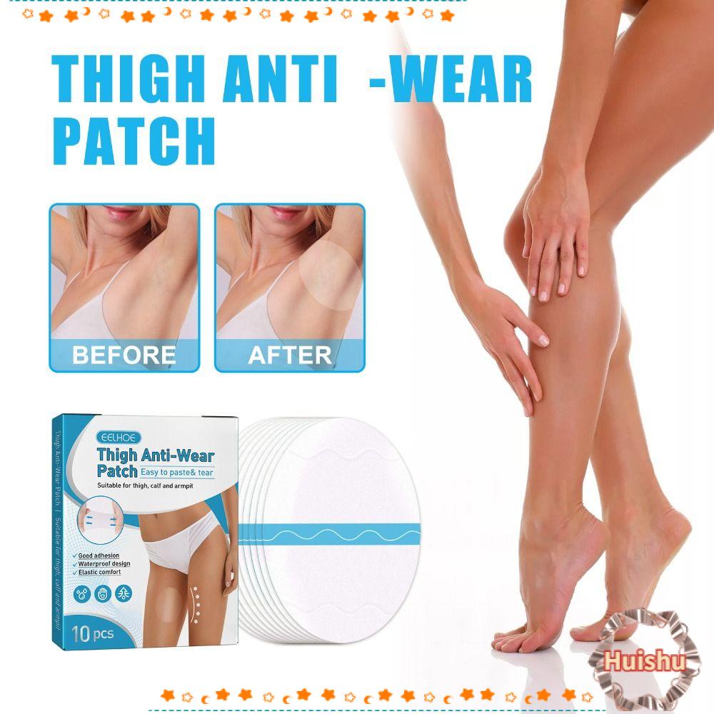 HS Bộ 6 Miếng Dán Đùi Trong Suốt Chống Trầy Xước Chống Chà Đùi Cho Unisex