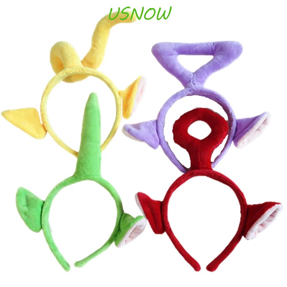 USNOW Băng Đô Cài Tóc Thấm Hút Mồ Hôi Thiết Kế Dễ Thương Cho Nữ