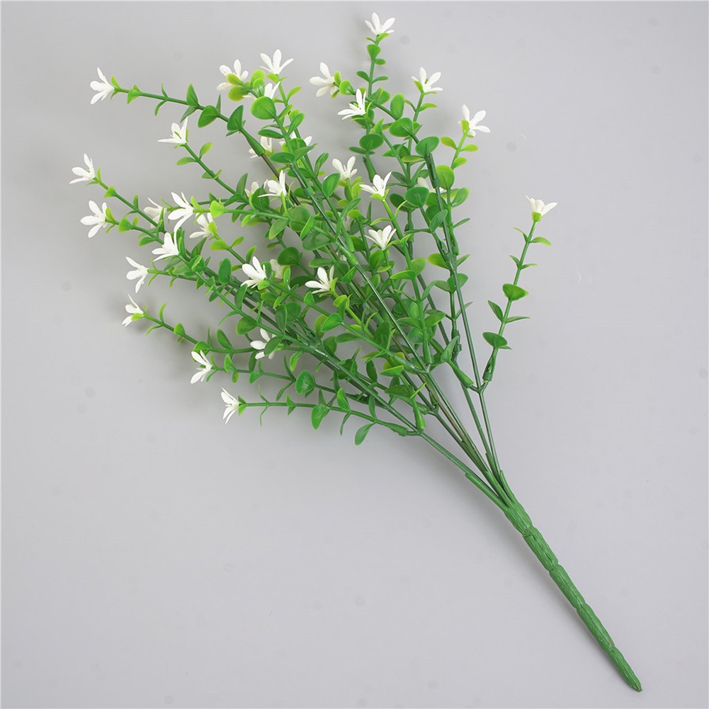 1 Cành Hoa Lá Nhân Tạo Trang Trí Nhà Cửa / Tiệc Cưới DIY