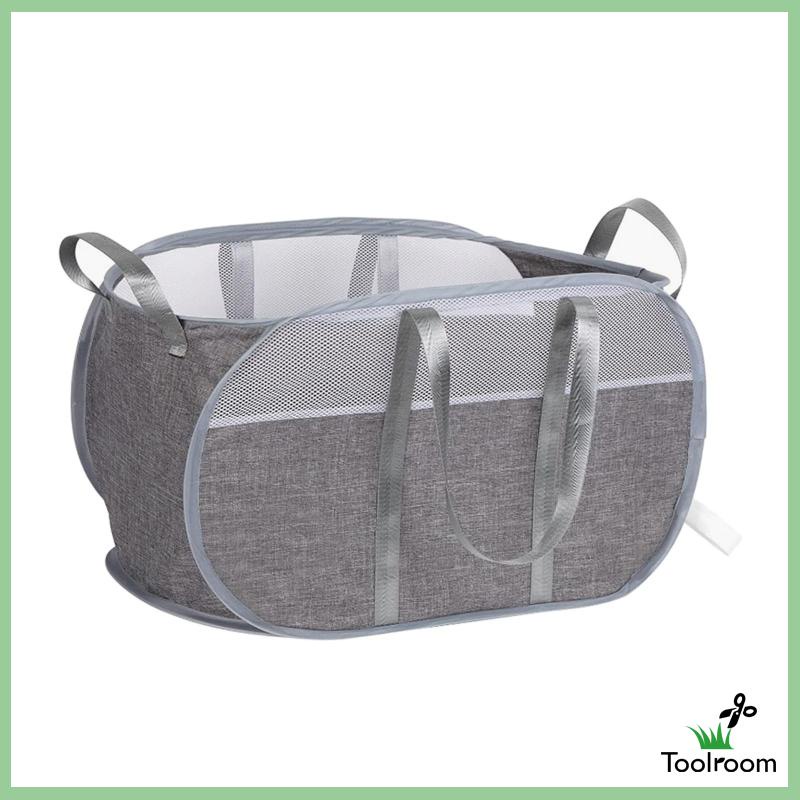 Giỏ Lưới Đựng Đồ Giặt Nhẹ Có Tay Cầm Tiện Dụng