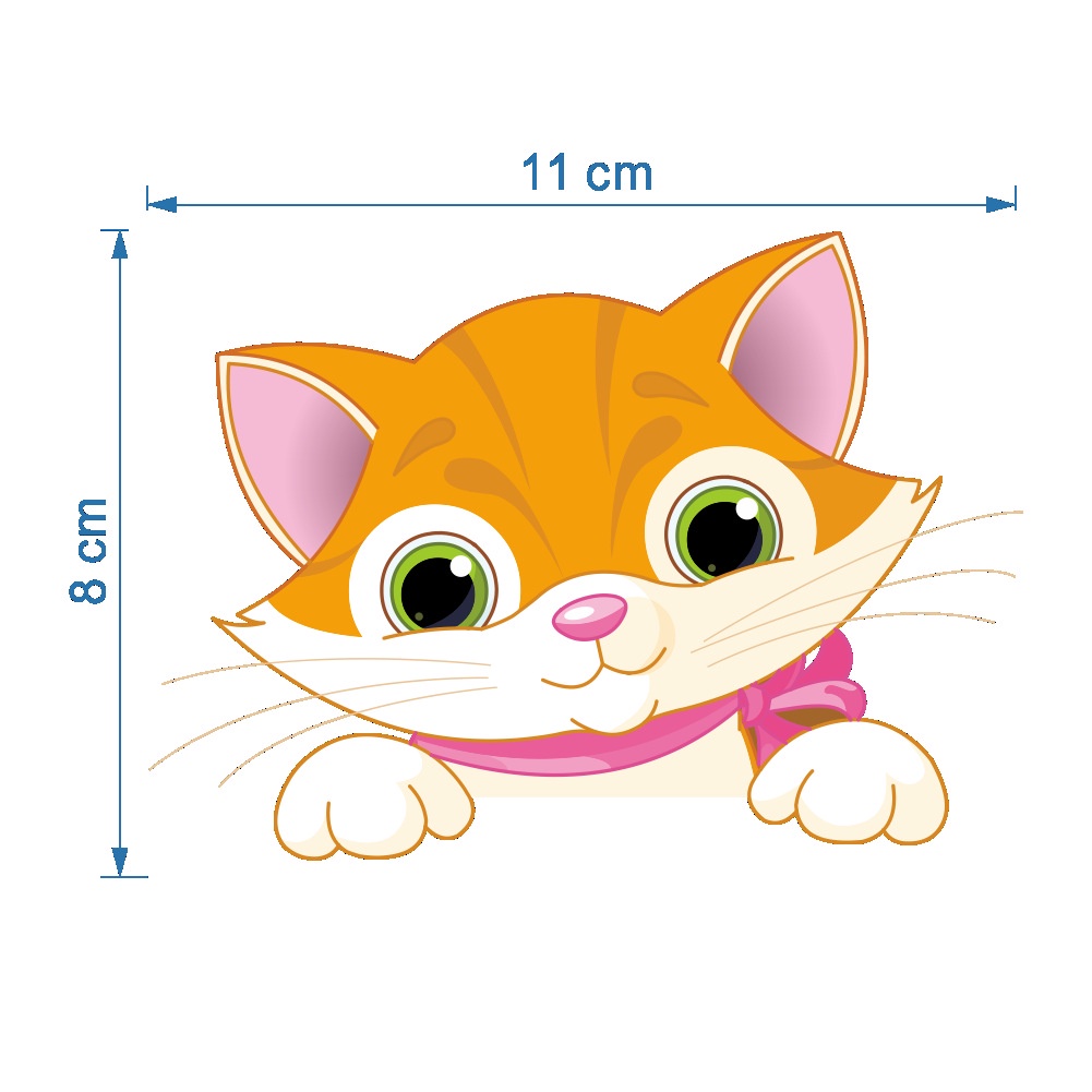 Miếng Dán Trang Trí Công Tắc Hình Động Vật Dễ Thương